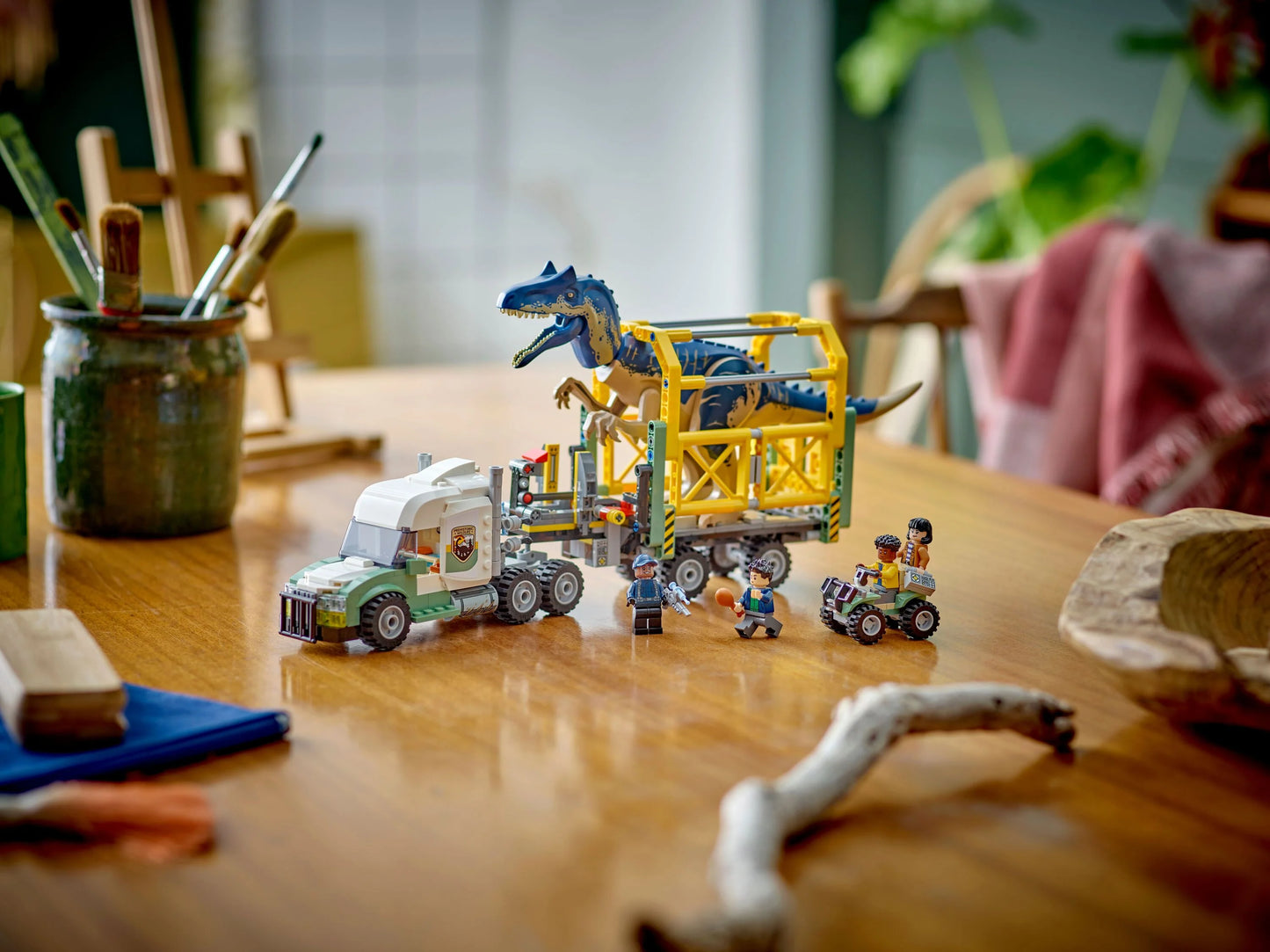 Jurassic World Dinosaur Missions: Allosaurus Transport Truck 76966 Building Kit