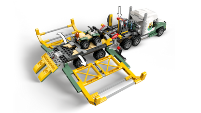 Jurassic World Dinosaur Missions: Allosaurus Transport Truck 76966 Building Kit