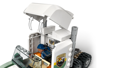Jurassic World Dinosaur Missions: Allosaurus Transport Truck 76966 Building Kit