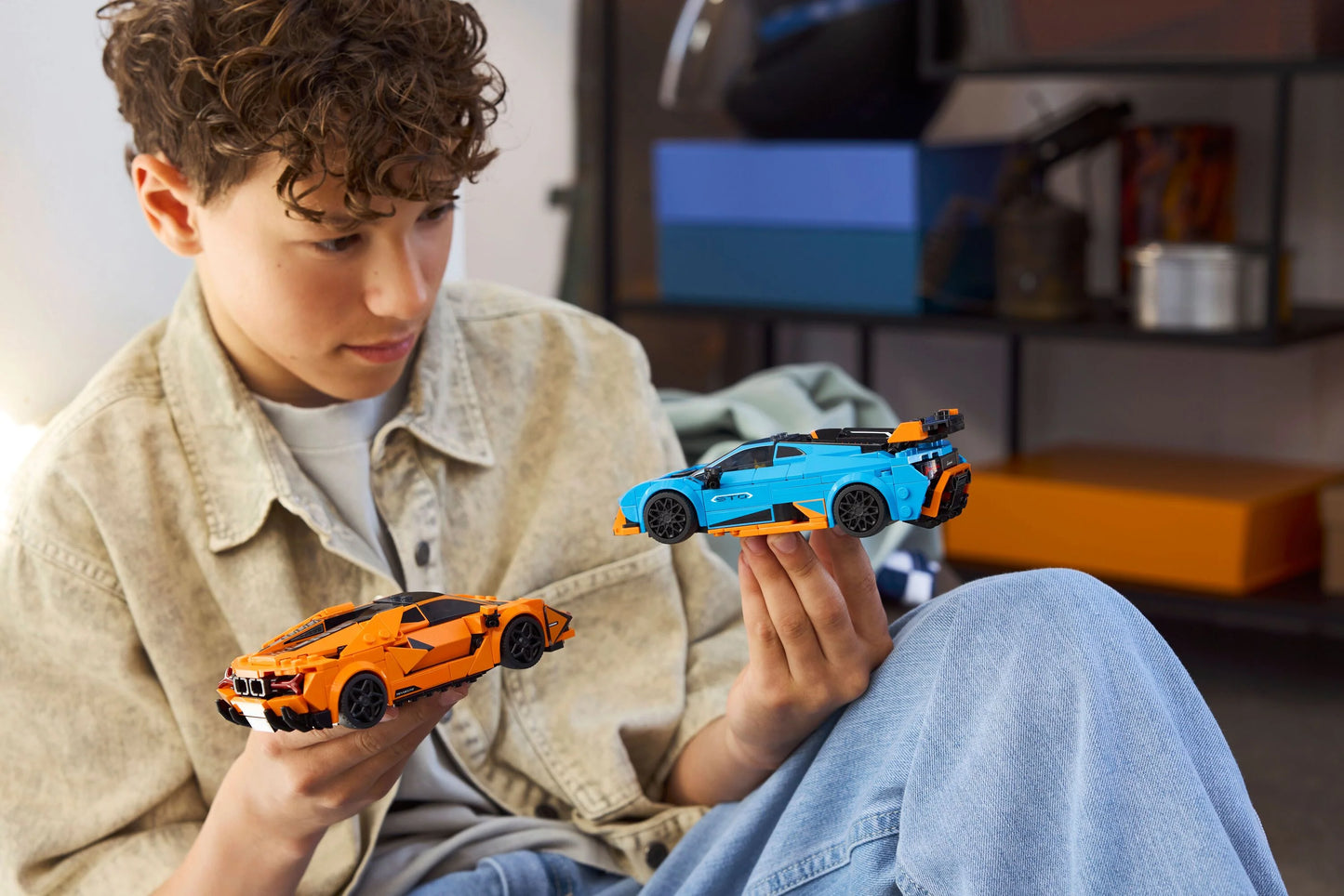 Speed Champions Lamborghini Revuelto & Huracán STO 77238 Building Kit
