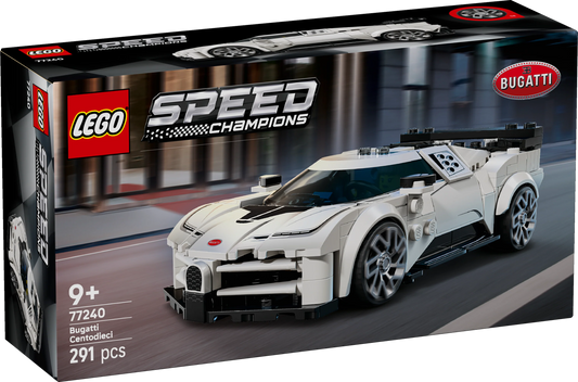 Speed Champions Bugatti Centodieci Hyper Sports Car Toy 77240 Building Kit