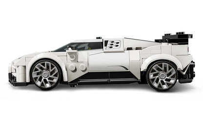 Speed Champions Bugatti Centodieci Hyper Sports Car Toy 77240 Building Kit