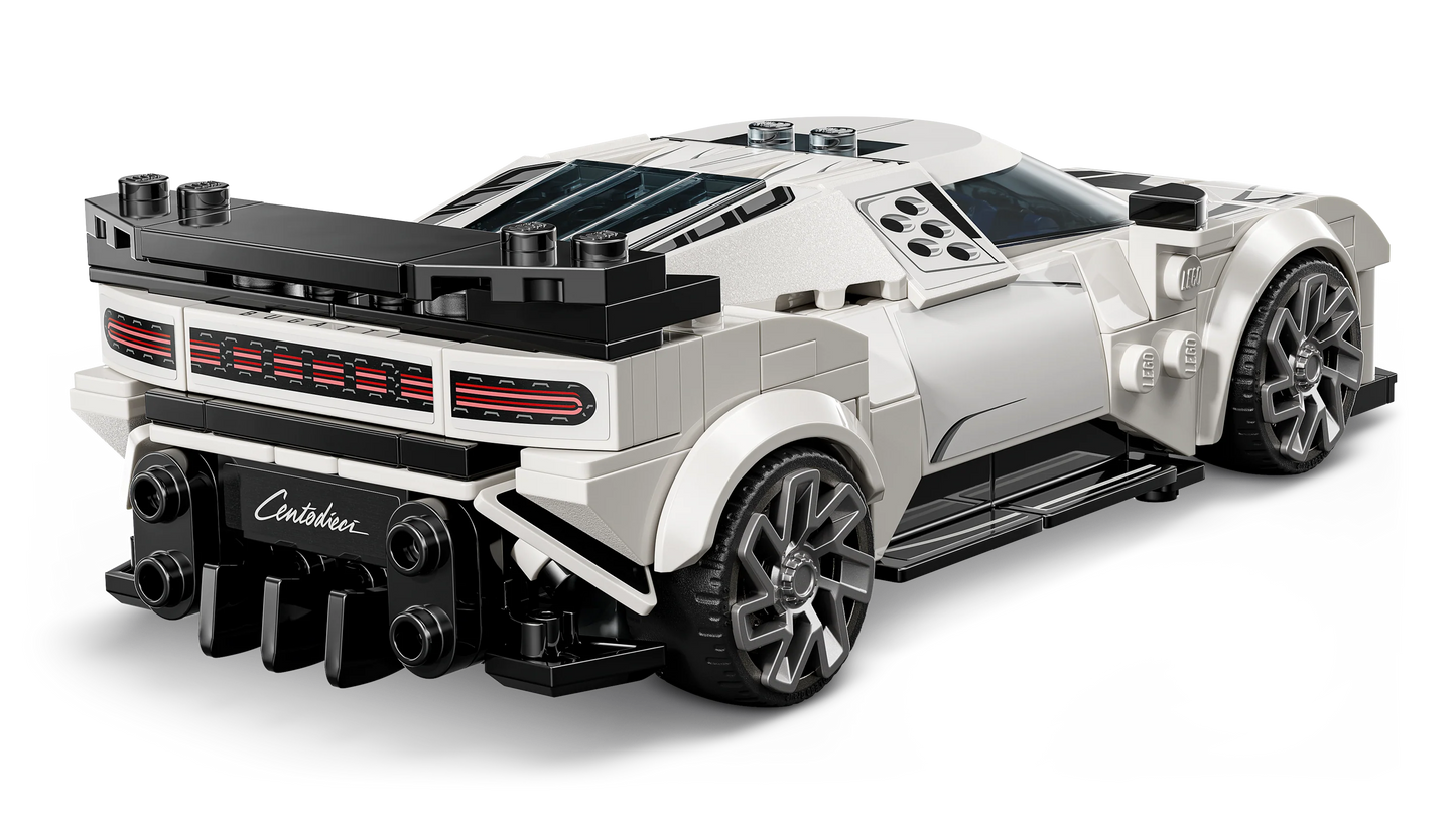 Speed Champions Bugatti Centodieci Hyper Sports Car Toy 77240 Building Kit