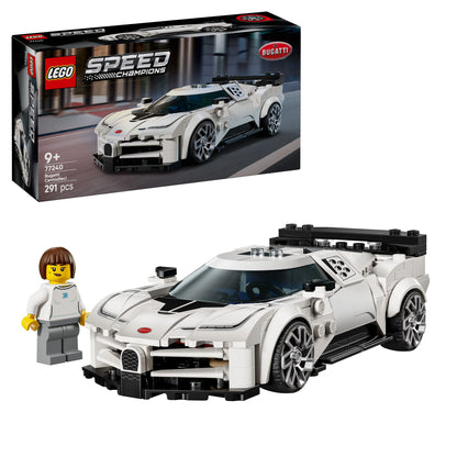 Speed Champions Bugatti Centodieci Hyper Sports Car Toy 77240 Building Kit