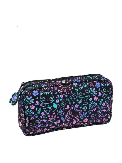 Smiggle Kids Pencil Pouch - CAT HEART