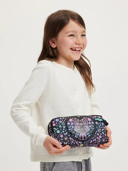 Smiggle Kids Pencil Pouch - CAT HEART