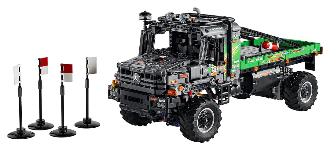 LEGO Technic 4X4 Mercedes-Benz Zetros Trial Truck 42129 Building Kit (2,110 Pieces), Multi Color