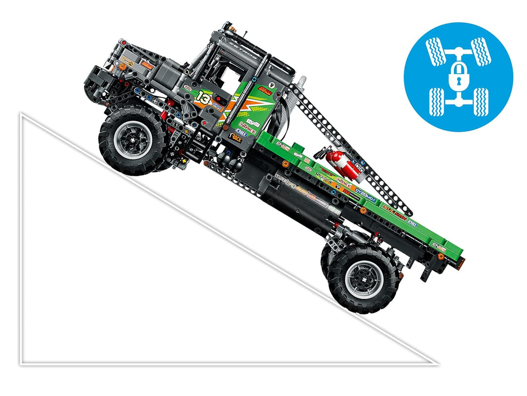 LEGO Technic 4X4 Mercedes-Benz Zetros Trial Truck 42129 Building Kit (2,110 Pieces), Multi Color