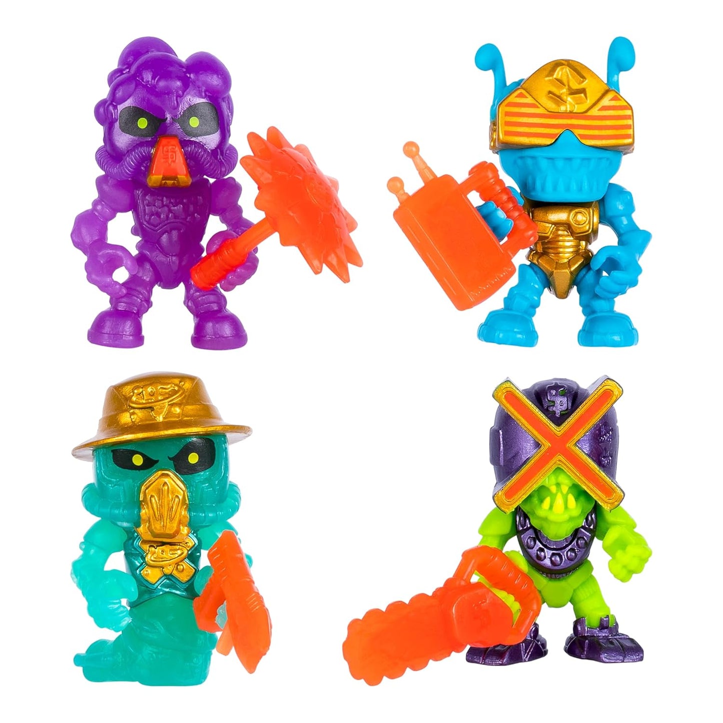 Treasure X Mega Alien Dissection with 35+ Surprises Inside | Dissect the 12" Tall Alien | Rescue 4 Alien Hunters | Discover Weapons