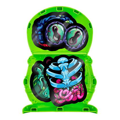 Treasure X Mega Alien Dissection with 35+ Surprises Inside | Dissect the 12" Tall Alien | Rescue 4 Alien Hunters | Discover Weapons