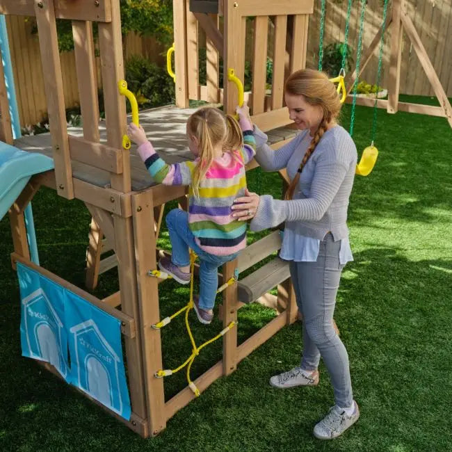 KIDKRAFT Modern Outdoor Swing Set