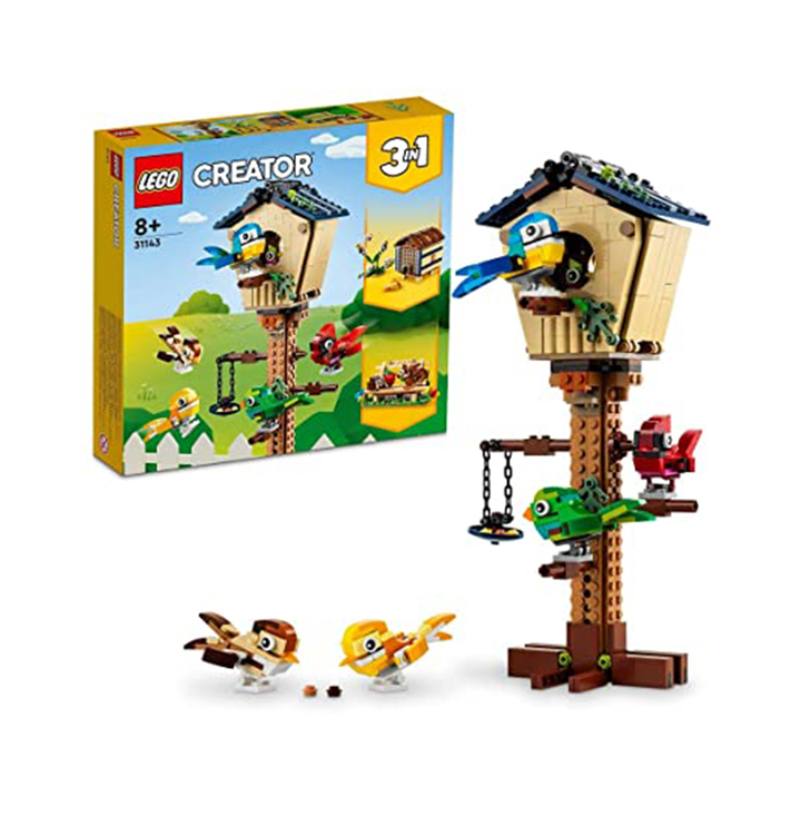 LEGO® Creator 3in1 Birdhouse 31143 Building Toy Set (476 Pieces)