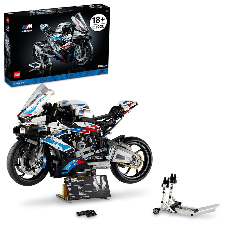 LEGO Technic BMW M 1000 Rr 42130 Model Building Kit (1,925 Pieces), Multi Color