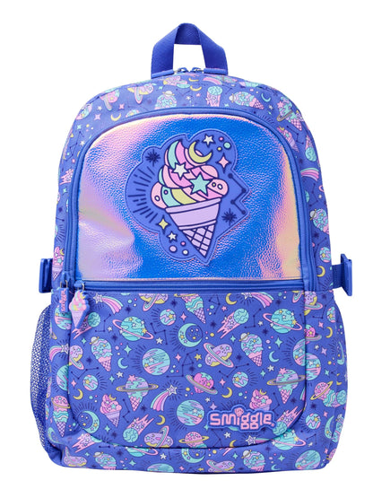 Smiggle Classic Kids Backpack - Blue Ice cream