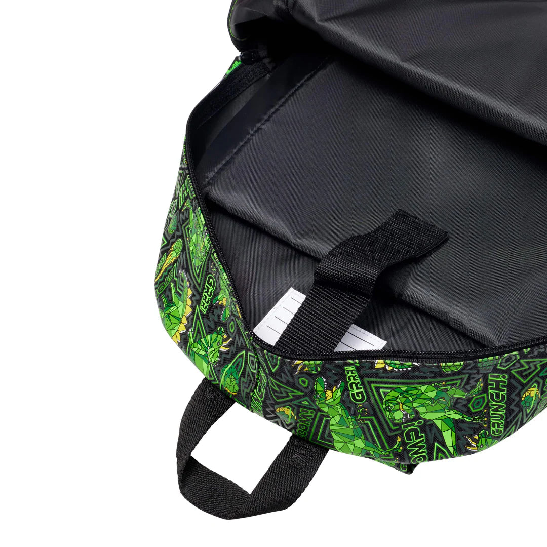 Smiggle Classic Kids Backpack - Green Dino