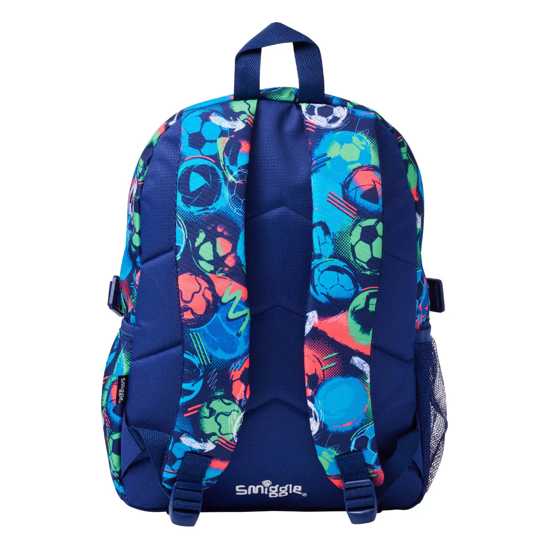 Smiggle Classic Kids Backpack - Soccer Edition