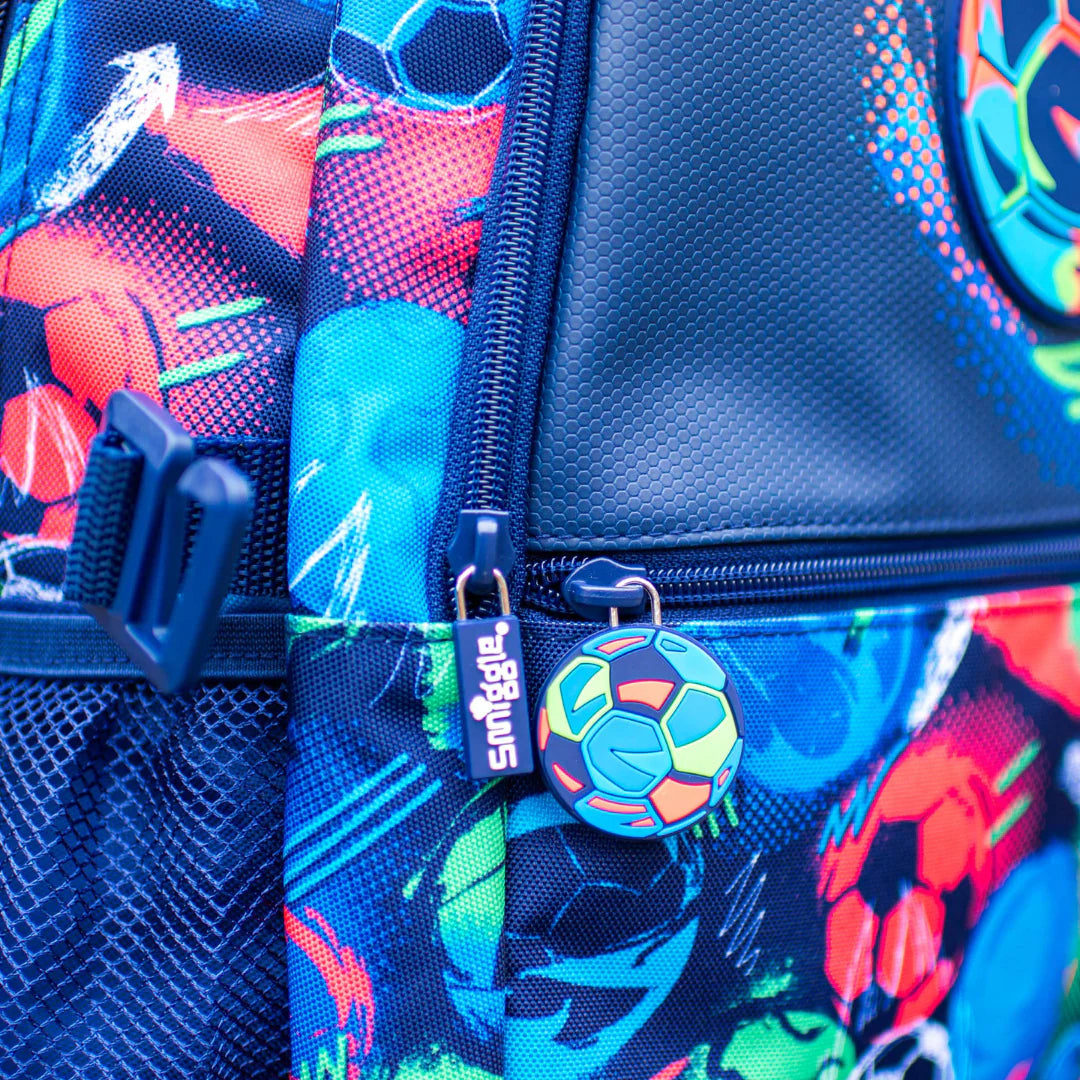 Smiggle Classic Kids Backpack - Soccer Edition