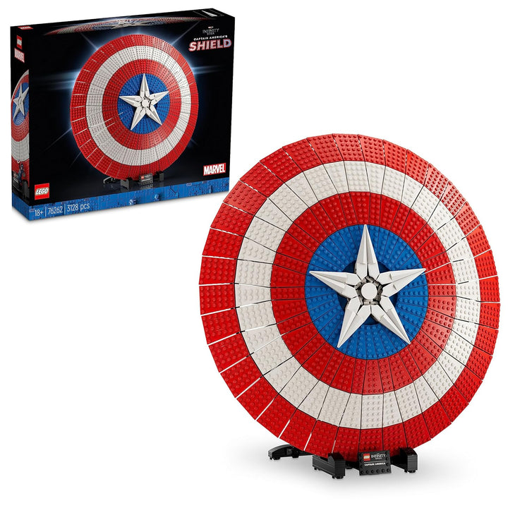 LEGO Marvel Captain America’s Shield 76262 Building Kit (3,128 Pieces)