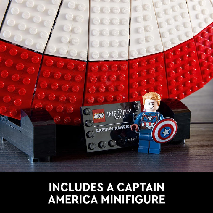 LEGO Marvel Captain America’s Shield 76262 Building Kit (3,128 Pieces)