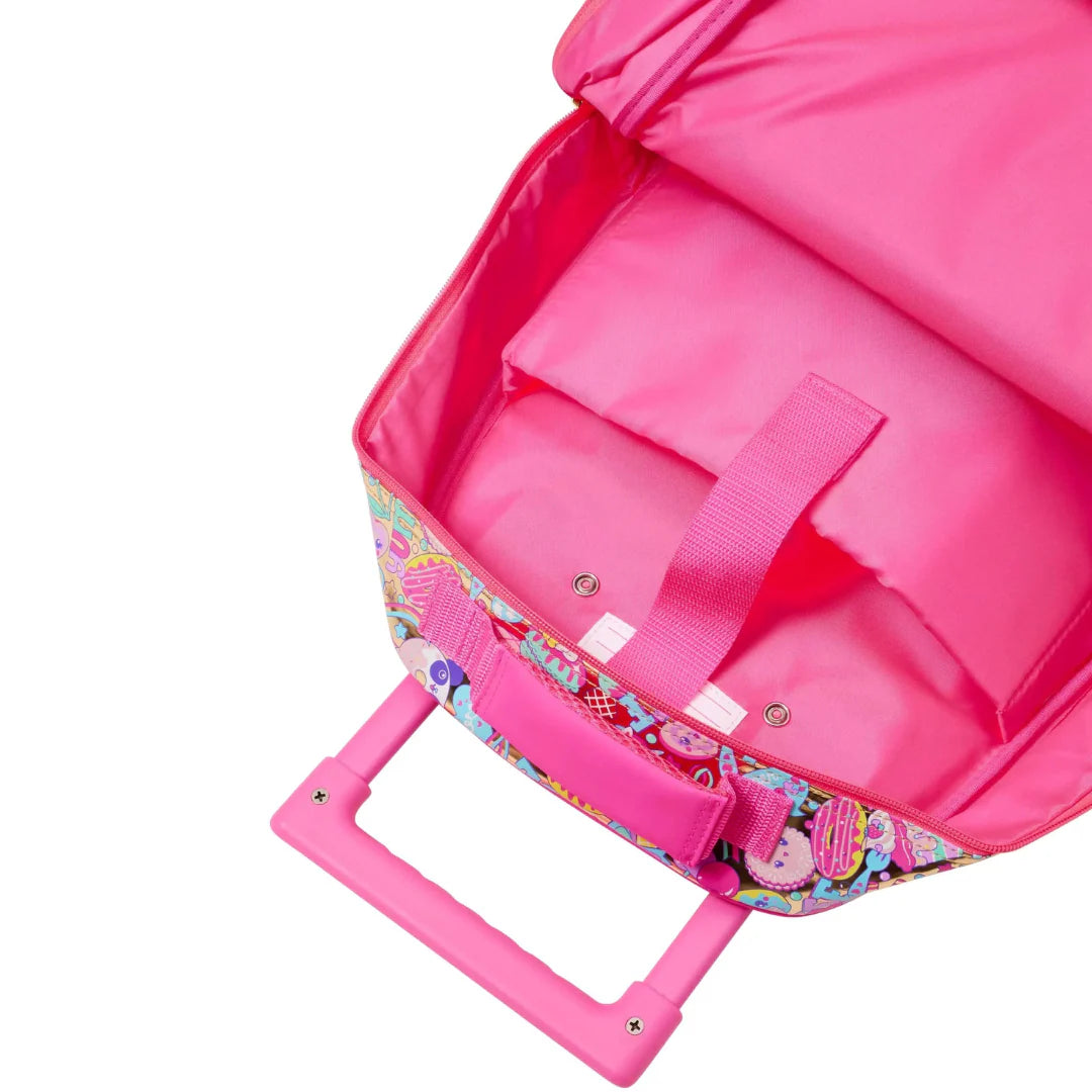 Smiggle Kids Trolley School Bag with Wheels - GOLDEN SEQUENCE