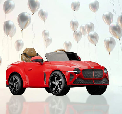EMotorad Formula Fun BENTLEY BACALAR Kids Ride On CAR (Red)