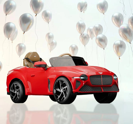 EMotorad Formula Fun BENTLEY BACALAR Kids Ride On CAR (Red)