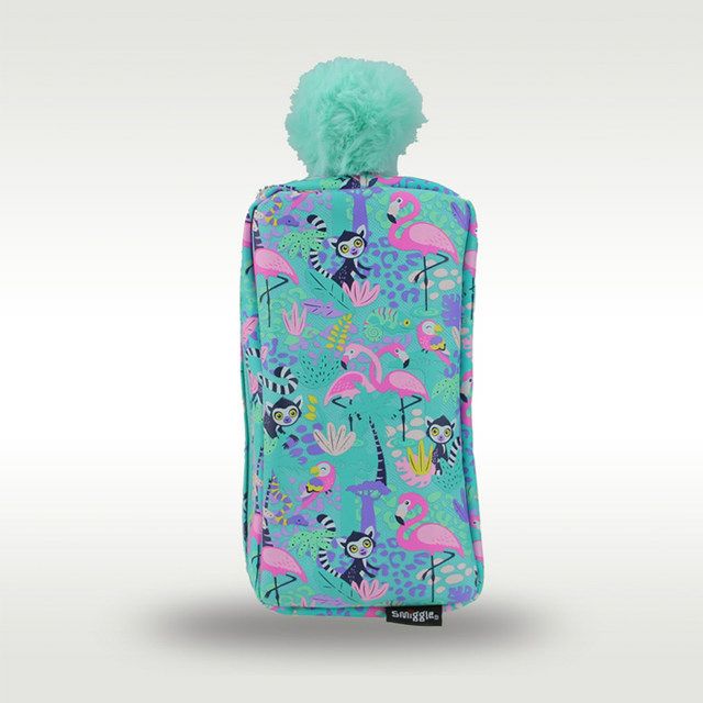 Smiggle Kids Pencil Pouch - FLAMINGO