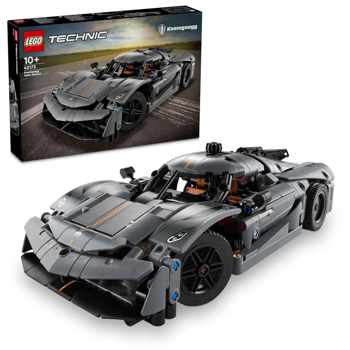 LEGO Technic 42173 Koenigsegg Jesko Absolut Hypercar Building Set