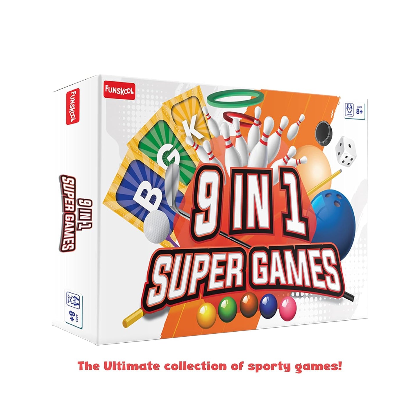 Super 9 in 1, Strategy Game, Board Game for kids (PACK OF 6)