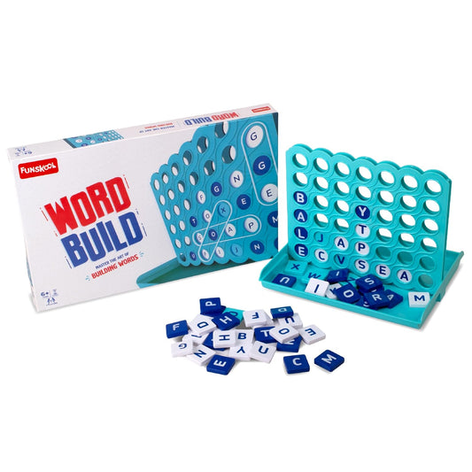 Word Build, Master The Art of Building Words, Strategy Game, Board Game for Kids (PACK OF 8)