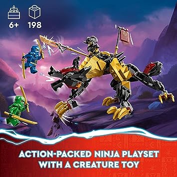 LEGO NINJAGO Imperium Dragon Hunter Hound 71790 Building Toy Set (198 Pieces)