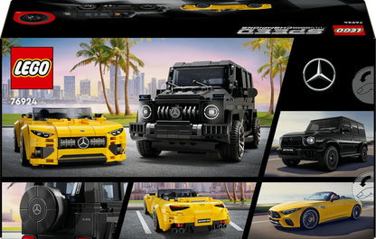 LEGO Speed Champions 76924 Mercedes-AMG G 63 & SL 63 Sports Cars Set