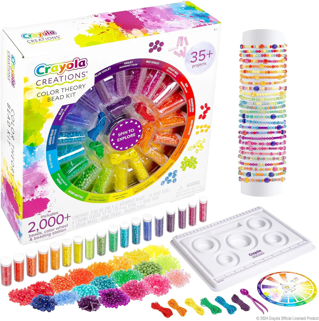 Crayola Creations Color Theory Bead Kit