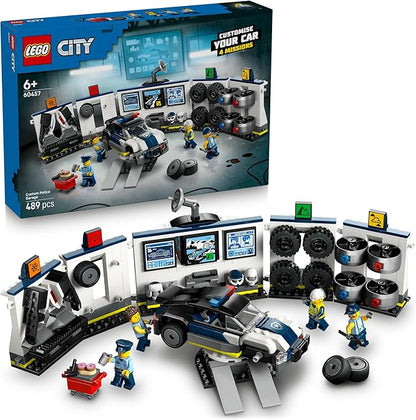 LEGO® City Custom Police Car Garage 60457
