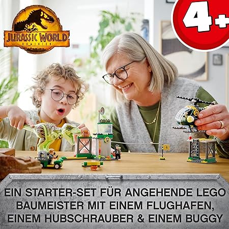 LEGO Jurassic World T. rex Dinosaur Breakout 76944 Building Kit (140 Pieces) Visit the LEGO Store