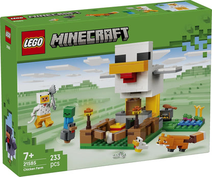 LEGO Minecraft Chicken Farm - Gaming Building Toy  21585