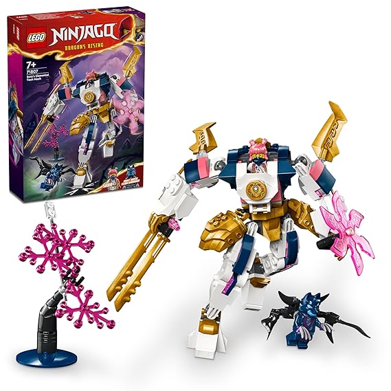 LEGO NINJAGO Sora’s Elemental Tech Mech Adventure Toy Figure 71807