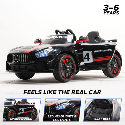 Kids Ride On MERCEDES-AMG GT4 (Black)