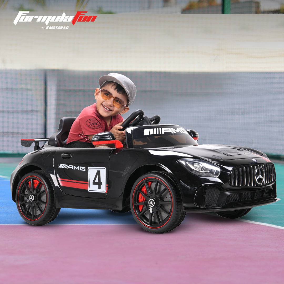 Kids Ride On MERCEDES-AMG GT4 (Black)