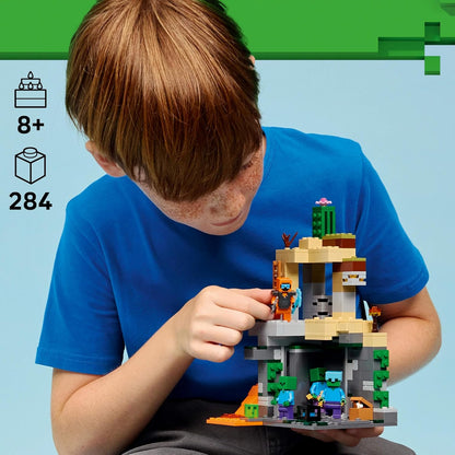 LEGO Minecraft Zombie Dungeon - Pretend Play Building Toy  21587
