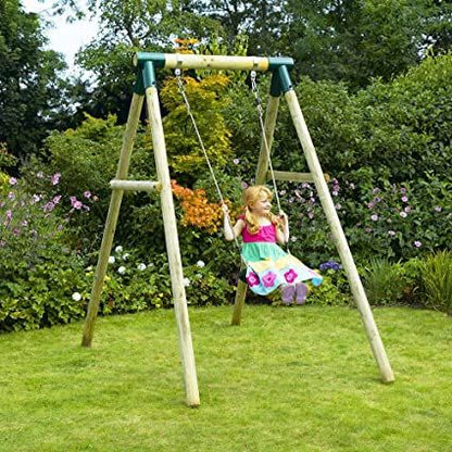 Plum Bush Baby Wooden Garden Swing Set