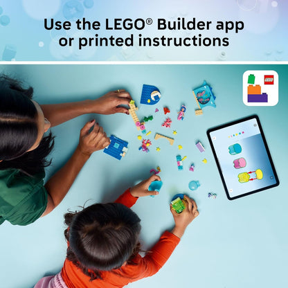 LEGO Gabby’s Dollhouse Mermaid Gabby’s Aquarium Adventure Building Blocks
