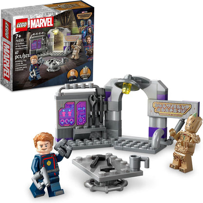 LEGO Marvel 76253 Guardians of the Galaxy Headquarters Building Set, 67 Pieces, 7+