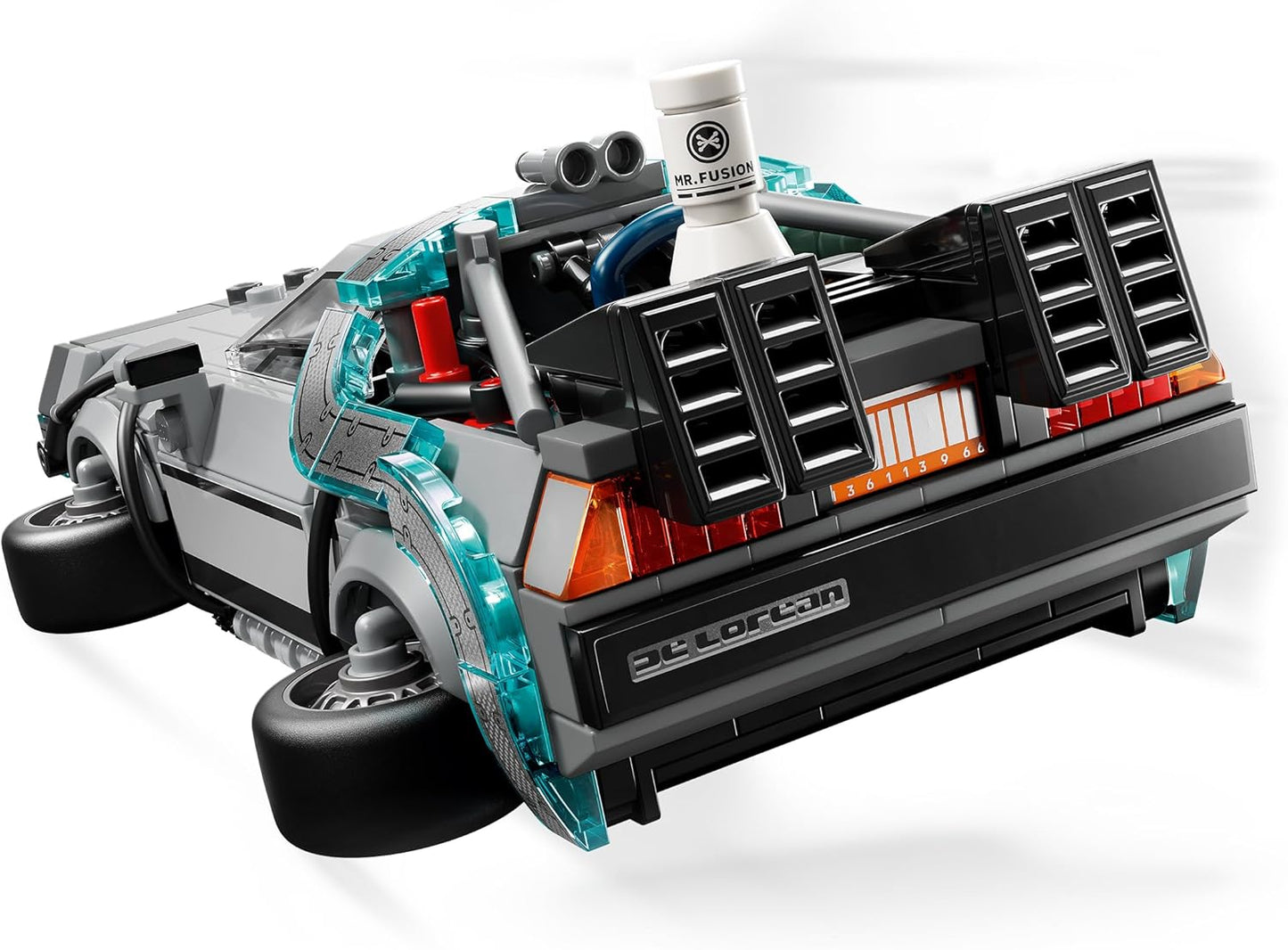 LEGO Speed Champions Time Machine from Back to The Future Building Toy for Kids - Pretend Play & Display Car Toy W/2 Build Modes for Boys & Girls, Ages 9+ - Gift Ideas for Birthdays & Fans - 77256