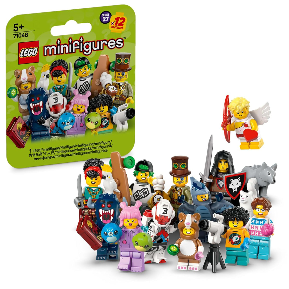 LEGO Minifigures Series 27 71048 Collectible Mystery Figure, 9 Pieces, Ages 5+