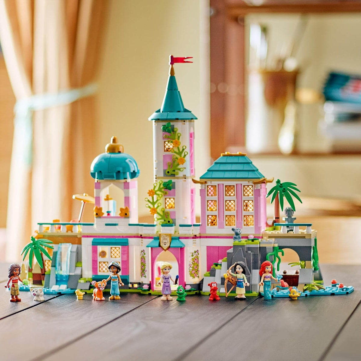 LEGO Disney 43267 Princess Castle & Horse Carriage Building Set