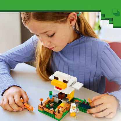 LEGO Minecraft Chicken Farm - Gaming Building Toy  21585