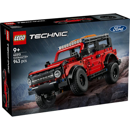 LEGO Technic Ford Bronco SUV Model Car Kit, STEM Building Set 42213