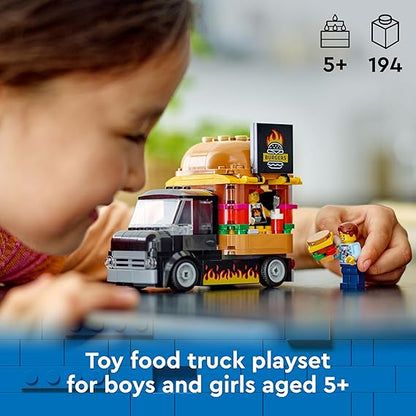 LEGO City Burger Truck Toy Building Set  60404