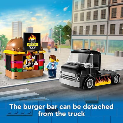 LEGO City Burger Truck Toy Building Set  60404